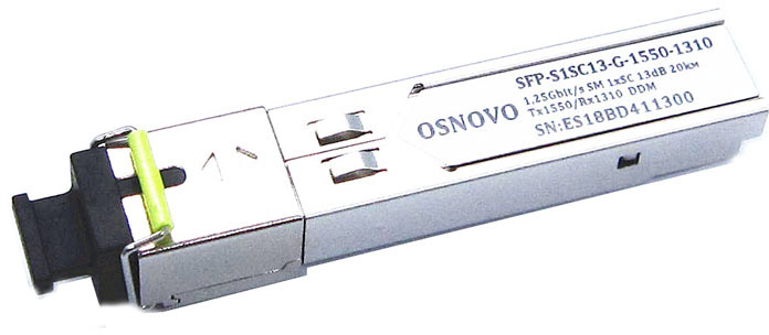 OSNOVO SFP-S1SC13-G-1550-1310