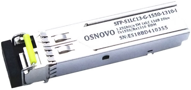 OSNOVO SFP-S1LC13-G-1550-1310-I