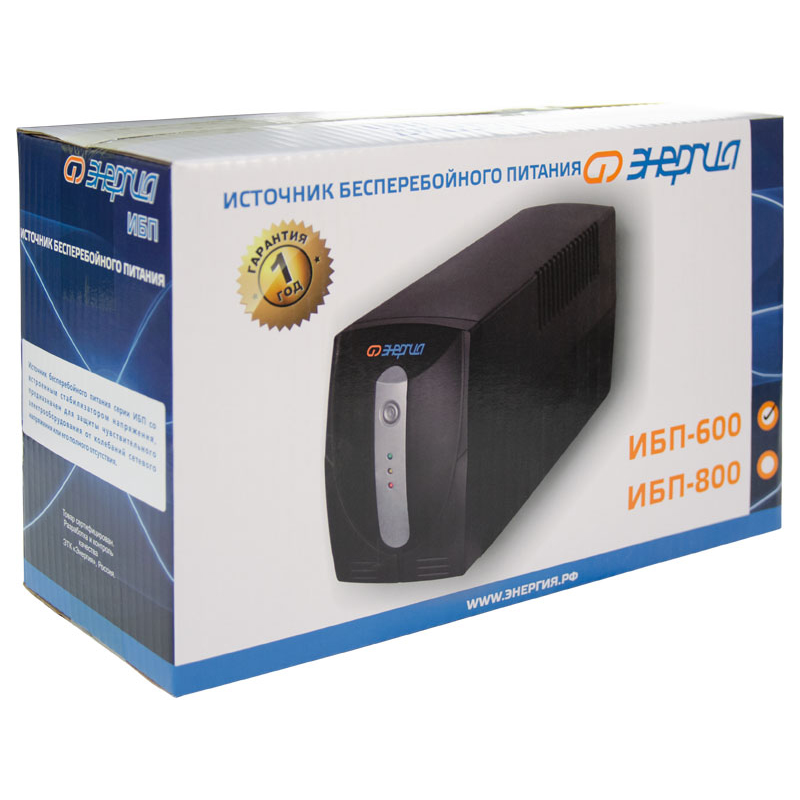 ИБП Энергия UPS 600 арт. Е0201-0022