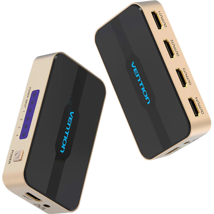 Разветвитель Vention HDMI 19F/HDMI 19F x 4 (ACCG0)