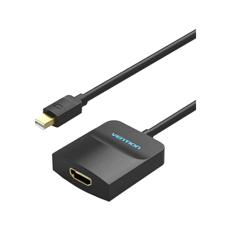 Адаптер-переходник Vention Mini DisplayPort(m)/HDMI(f) - 0.15 м (HBCBB)