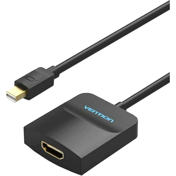 Адаптер-переходник Vention Mini DisplayPort(m)/HDMI(f) - 0.15 м (HBCBB)