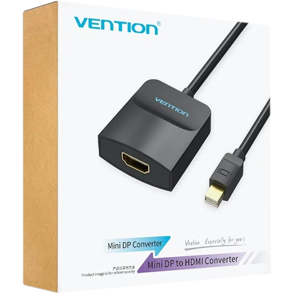 Адаптер-переходник Vention Mini DisplayPort(m)/HDMI(f) - 0.15 м (HBCBB)