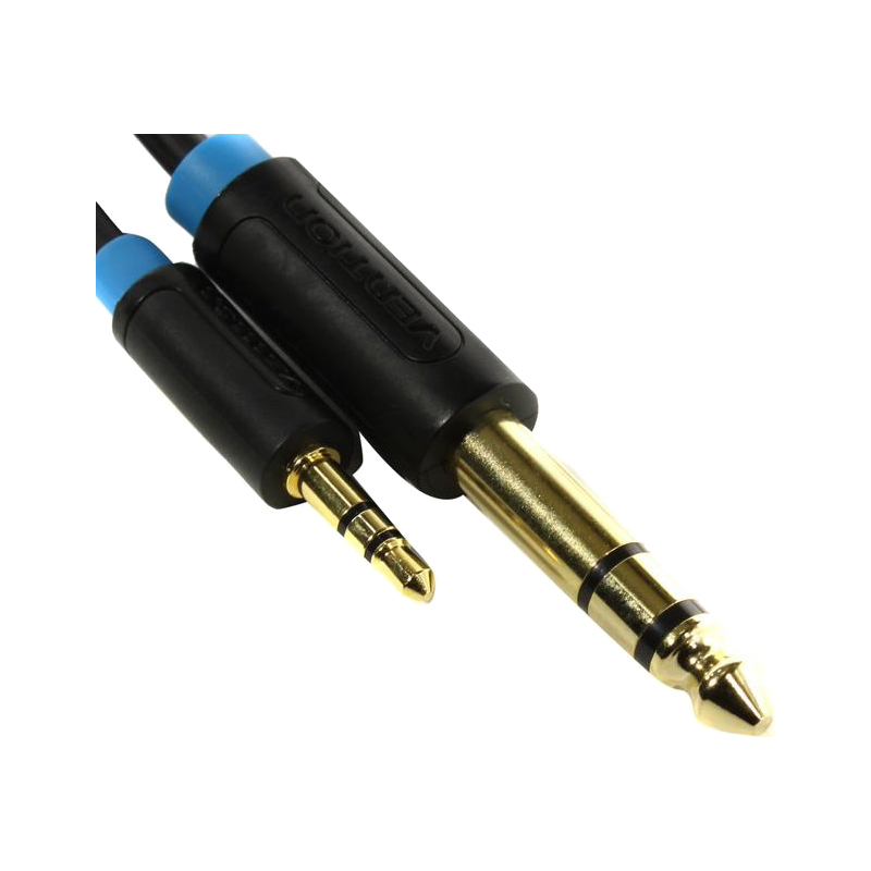 Кабель Vention jack 6.5 mm(m)/mini jack 3.5 mm(m) - 2 м (BABBH)