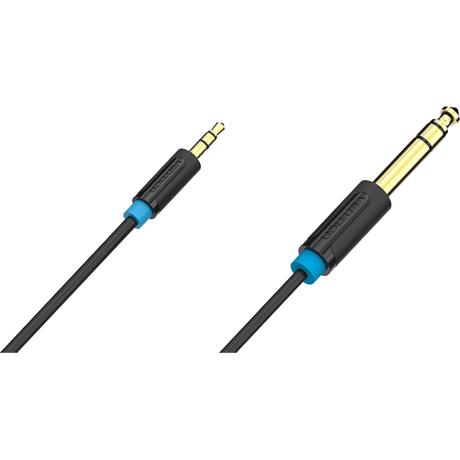 Кабель Vention jack 6.5 mm(m)/mini jack 3.5 mm(m) - 2 м (BABBH)