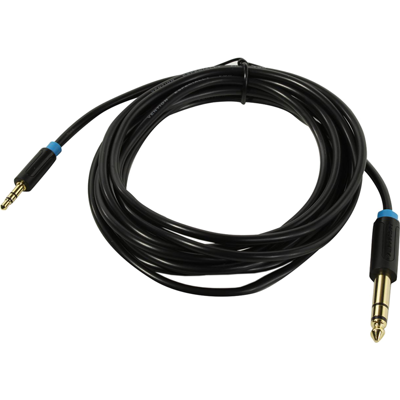 Кабель Vention jack 6.5 mm(m)/mini jack 3.5 mm(m) - 3 м (BABBI)