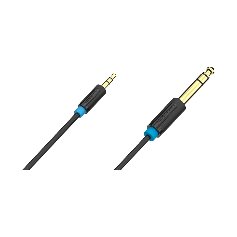 Кабель Vention jack 6.5 mm(m)/mini jack 3.5 mm(m) - 5 м (BABBJ)