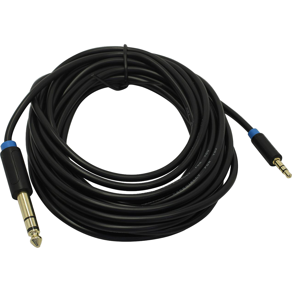 Кабель Vention jack 6.5 mm(m)/mini jack 3.5 mm(m) - 5 м (BABBJ)