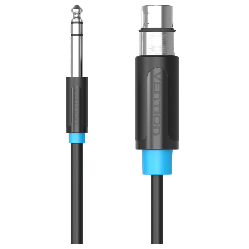 Кабель Vention jack 6.5 mm(m)/XLR(f) - 1.5 м (BBEBG)