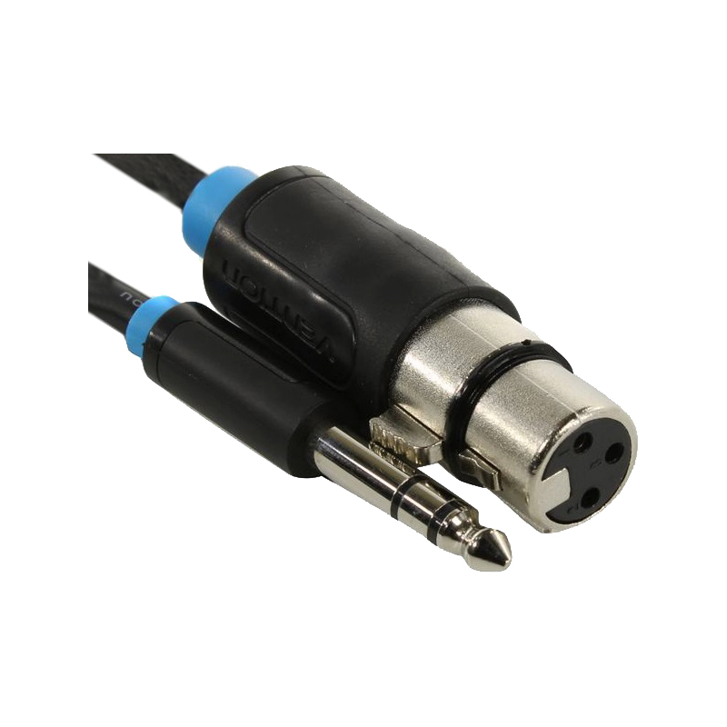 Кабель Vention jack 6.5 mm(m)/XLR(f) - 3 м (BBEBI)