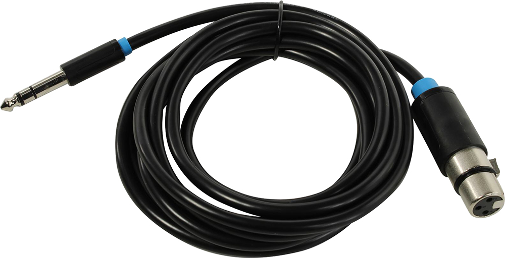 Кабель Vention jack 6.5 mm(m)/XLR(f) - 3 м (BBEBI)
