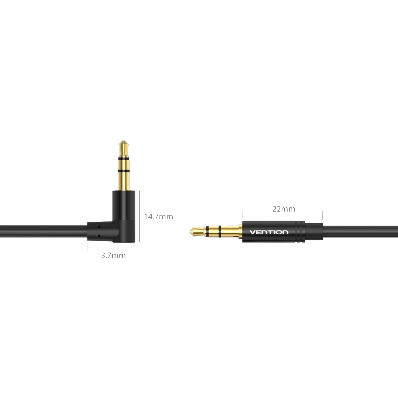 Кабель Vention mini jack 3.5 mm(m)/mini jack 3.5 mm(m) - 1.5 м (BAKBG-T)