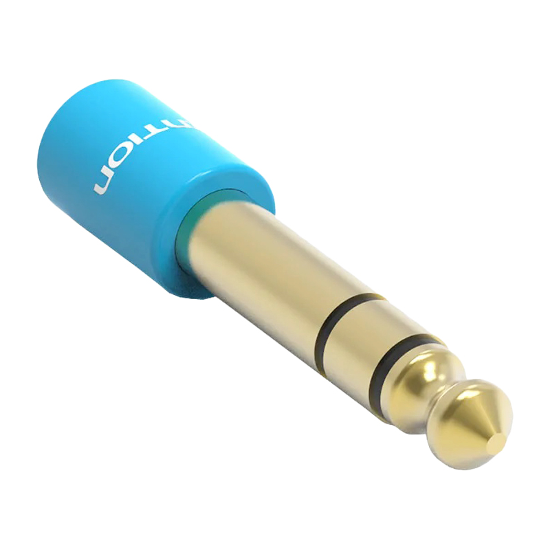 Переходник Vention mini Jack 3.5 mm F/Jack 6.5 mm M (VAB-S01-L)