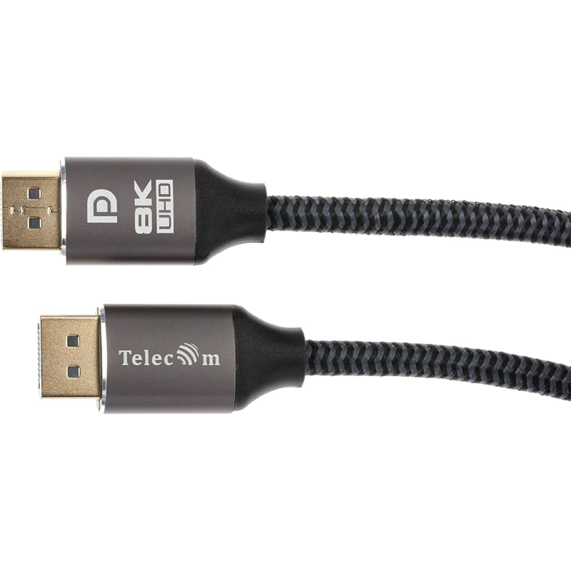 Telecom TCG750-3M Кабель соединительный DP-DP 1.4V 8K@60Hz 3м, Telecom Pro