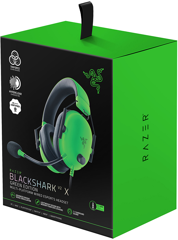 Razer Blackshark V2 X - Green