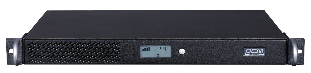 Powercom UPS SPR-500, line-interactive, 500 VA, 400 W