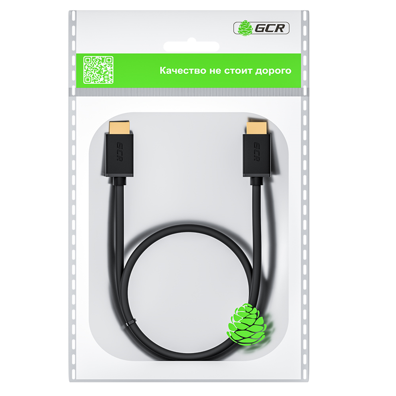 Greenconnect HDMI 2.0 - HDMI 2.0 2м черный