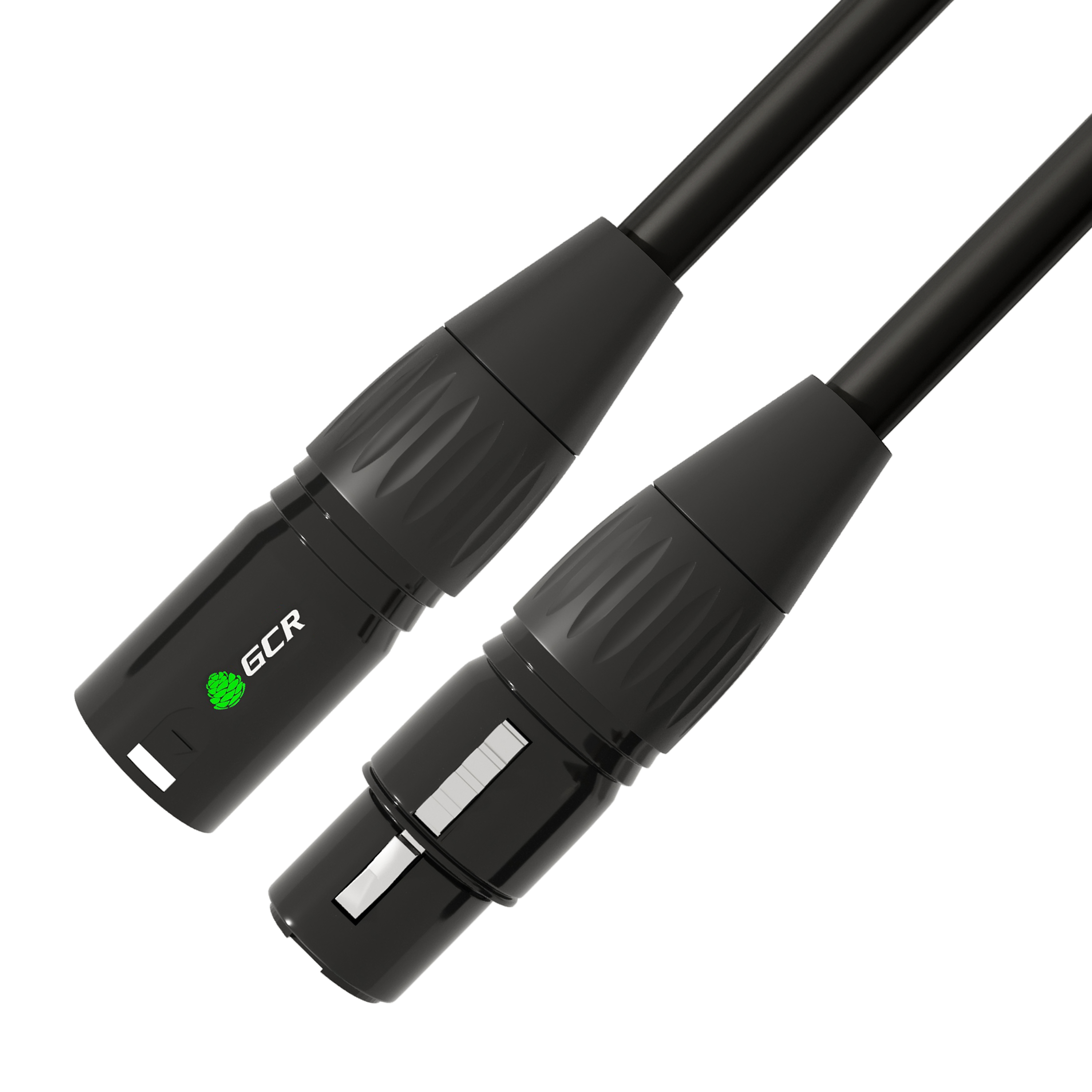 Greenconnect XLR M - XLR F 1.5 м чёрный GCR арт. GCR-53353