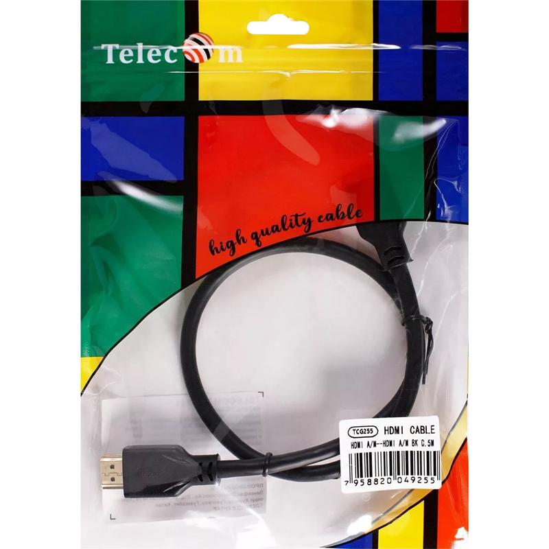 Кабель Telecom HDMI (m)/HDMI (m) - 0.5 м (TCG255-0.5M)