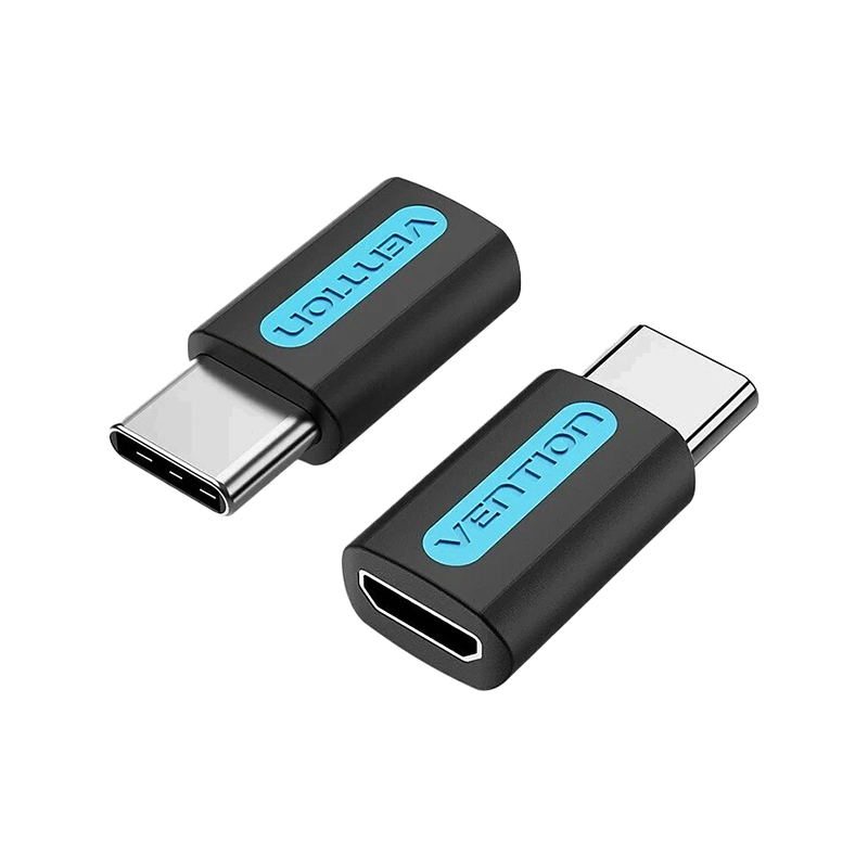 Адаптер-переходник Vention USB Type-C(m)/microUSB 2.0(f) (CDXB0)