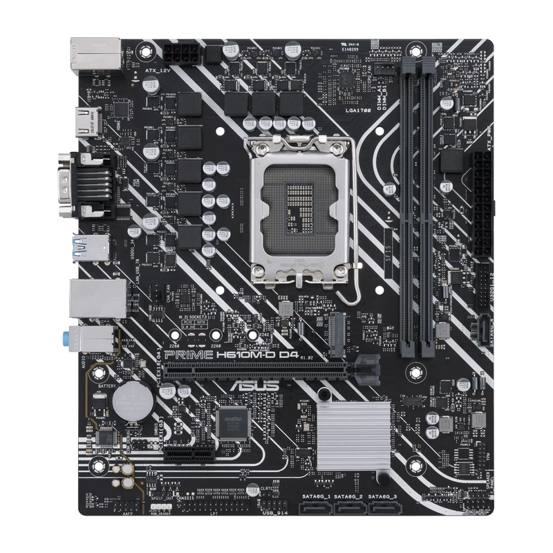 ASUS PRIME H610M-D D4 (90MB1A00-M0EAY0)