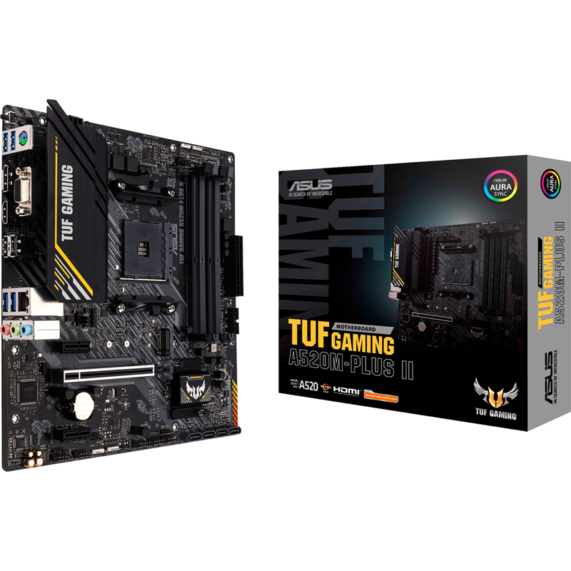 ASUS TUF GAMING A520M-PLUS II (90MB17G0-M0EAY0)