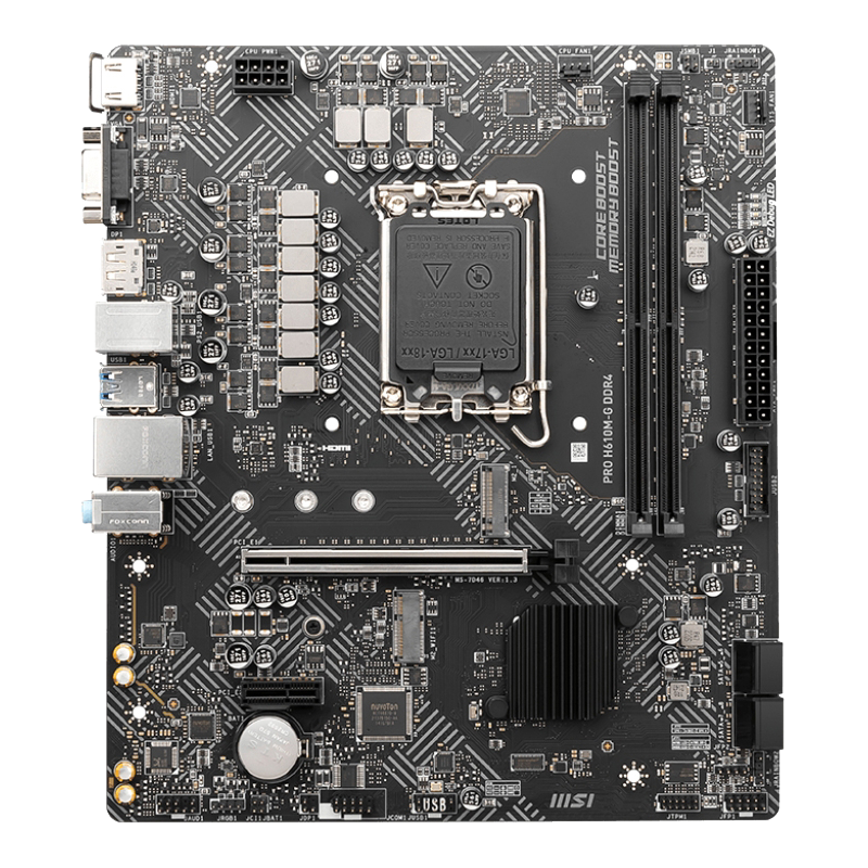 MSI PRO H610M-G DDR4