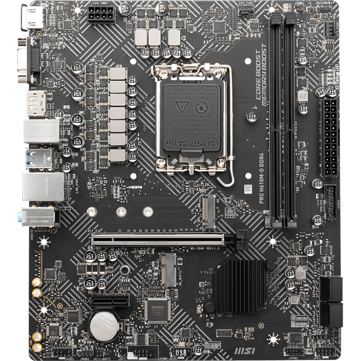 MSI PRO H610M-G DDR4