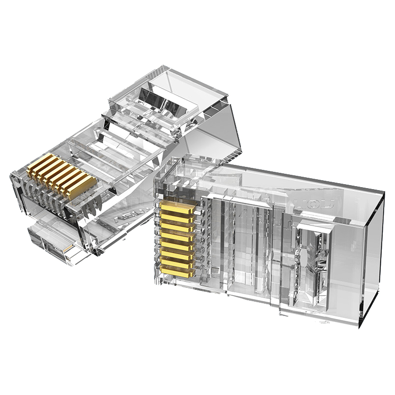 Коннектор Vention RJ45 (8p8c), cat. 5e, под витую пару (50шт.) (IDBR0-50)