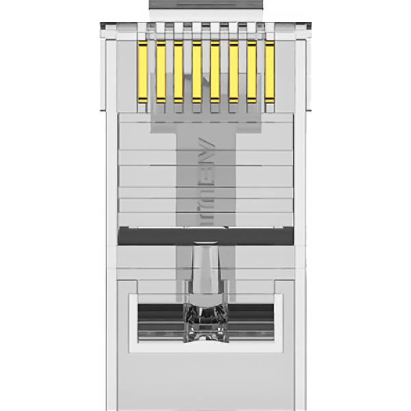 Коннектор Vention RJ45 (8p8c), cat. 5e, под витую пару (50шт.) (IDBR0-50)