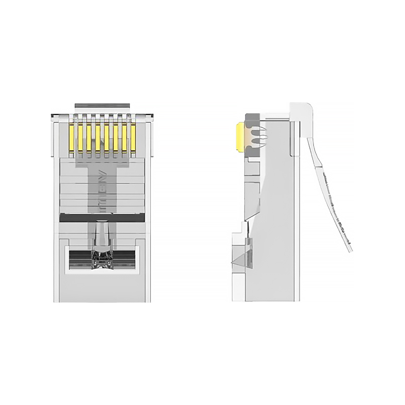 Коннектор Vention RJ45 (8p8c), cat. 6, под витую пару (10шт.) (IDDR0-10)