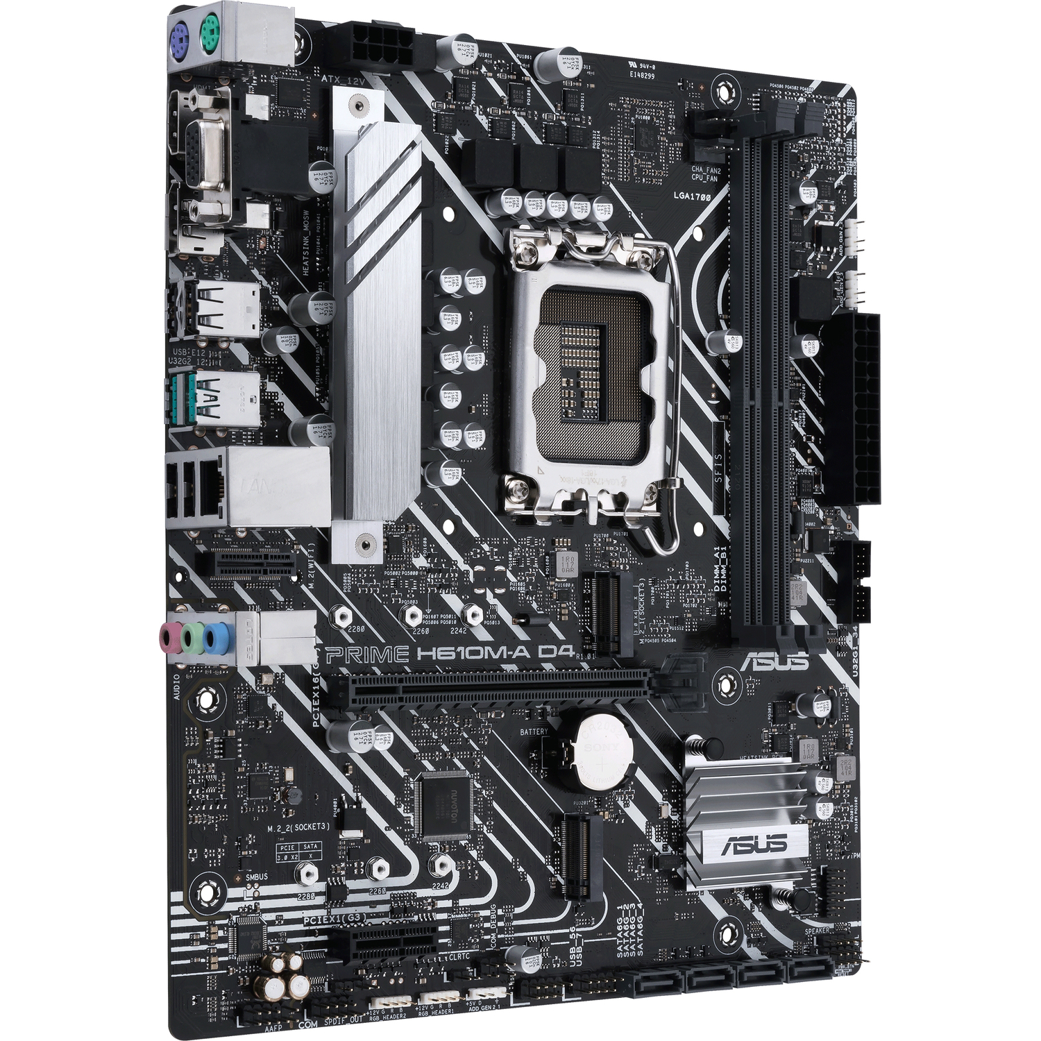 ASUS PRIME H610M-A D4-CSM (90MB19P0-M0EAYC)