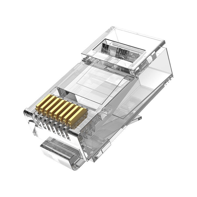 Коннектор Vention RJ45 (8p8c), UTP, cat. 6A, под витую пару (10шт.) (IDGR0-10)