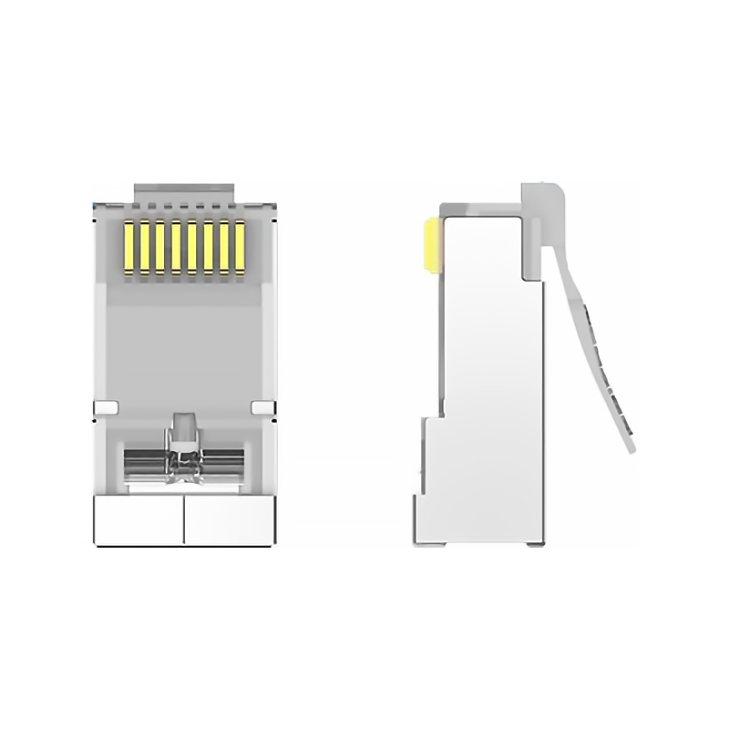 Коннектор Vention RJ45 (8p8c), FTP, cat. 6A, под витую пару, экранированный (10шт.) (IDFR0-10)