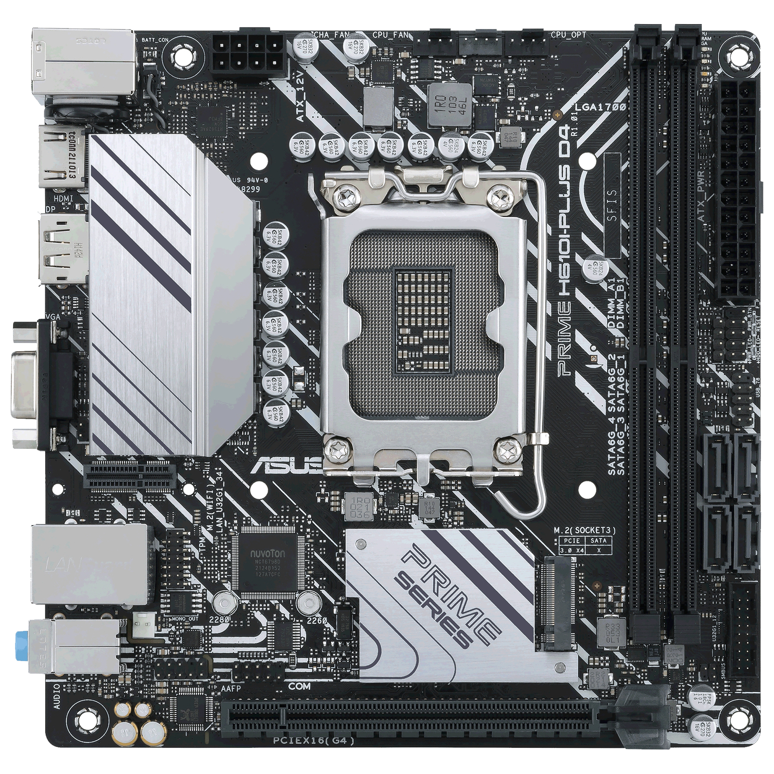 ASUS PRIME H610I-PLUS D4-CSM (90MB1B20-M0EAYC)