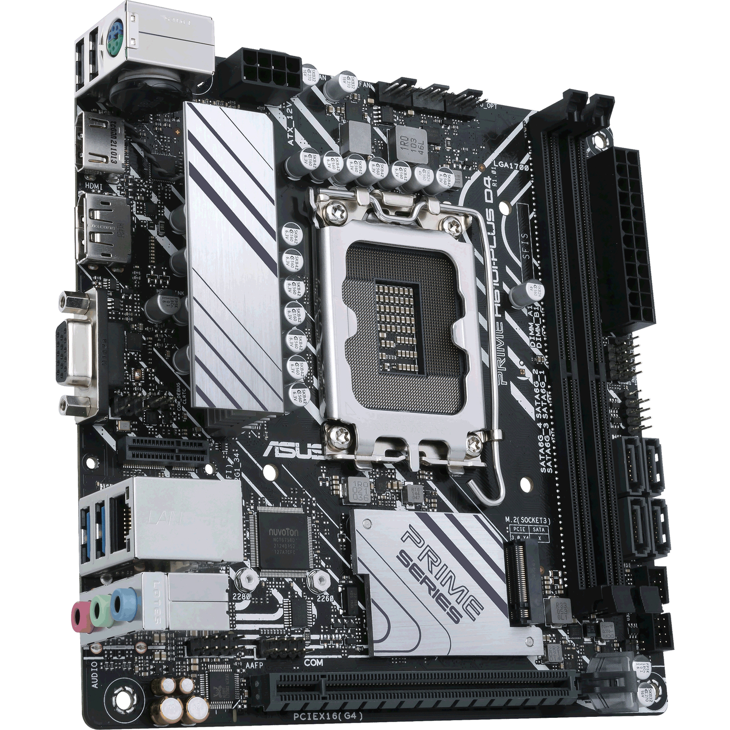 ASUS PRIME H610I-PLUS D4-CSM (90MB1B20-M0EAYC)