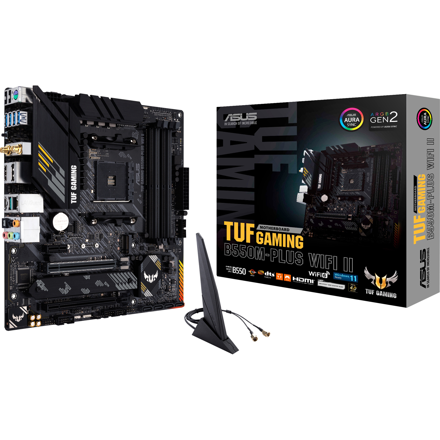 ASUS TUF GAMING B550M-PLUS WIFI II (90MB19Y0-M0EAY0)