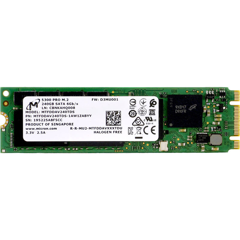 Micron SSD 5300 PRO, 240GB (MTFDDAV240TDS-1AW1ZABYY)