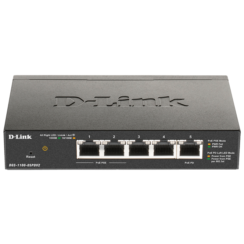 D-Link EasySmart L2 DGS-1100-05PDV2/A1A