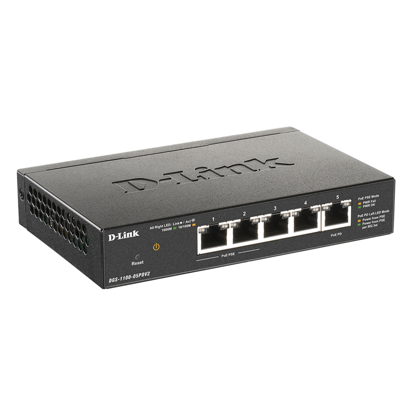 D-Link EasySmart L2 DGS-1100-05PDV2/A1A
