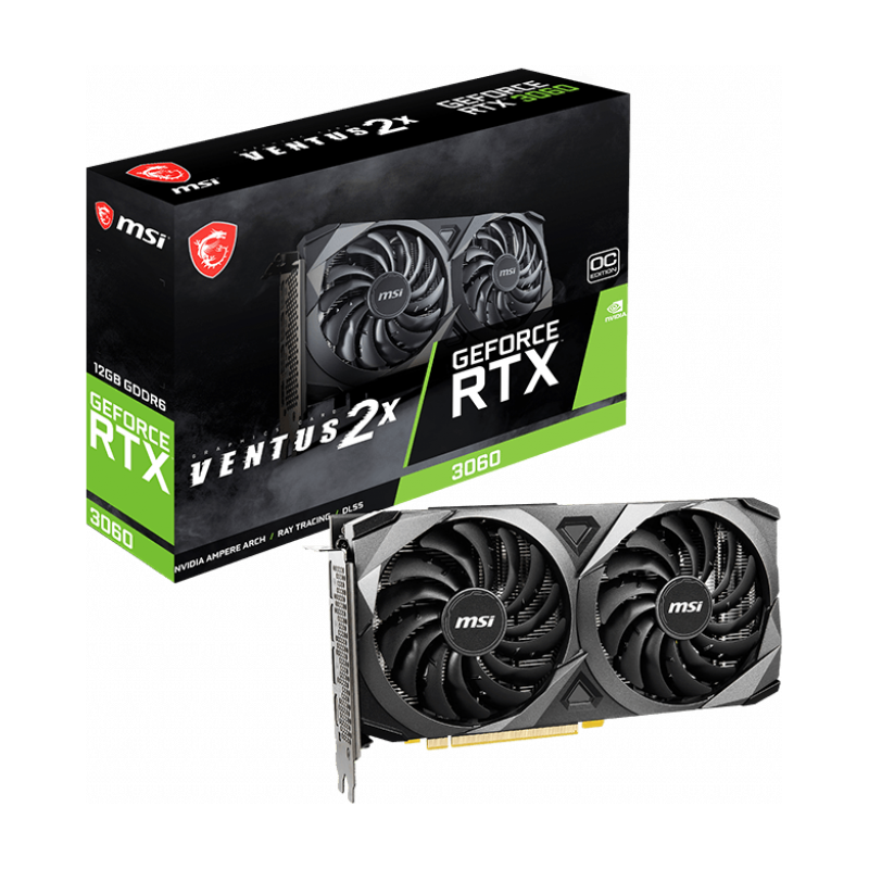 MSI RTX 3060 VENTUS 2X 12G OC