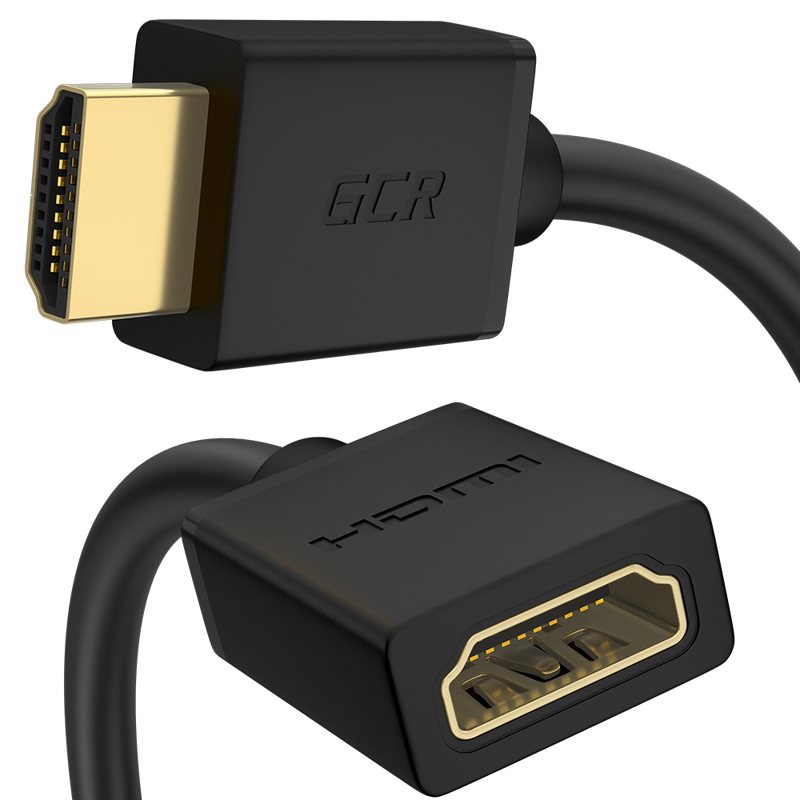 Удлинитель Greenconnect 7.5m v2.0 HDMI-HDMI черный GCR арт. GCR-51661