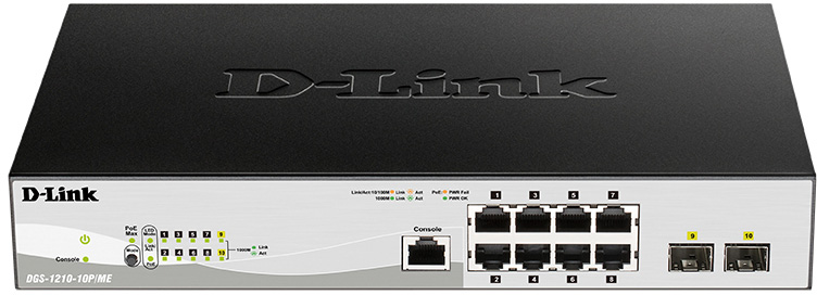 D-Link DGS-1210-10P/ME/B1A