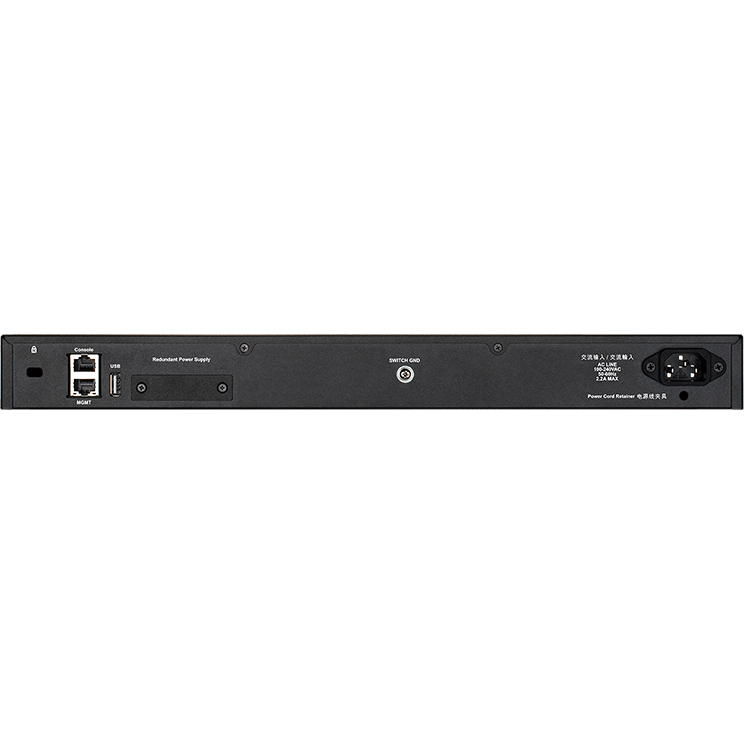 D-Link DGS-3130-54S/B1A PROJ Управляемый L3 стекируемый коммутатор с 48 портами 1000Base-X SFP, 2 портами 10GBase-T и 4 портами 10GBase-X SFP+