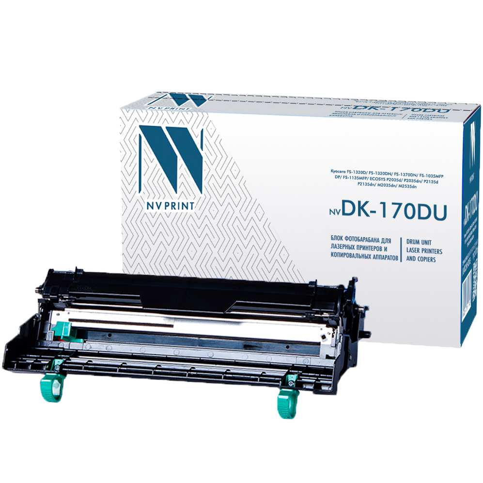 NVPrint DK-170 DU Барабан для Kyocera ECOSYS P2035d/P2035dn/FS-1320D/P2135d/FS-1320DN/FS-1370DN/P2135dn/FS-1035MFP/DP/FS-1135MFP/M2035dn/M2535dn (100000k) NV Print арт. NV-DK-170DU
