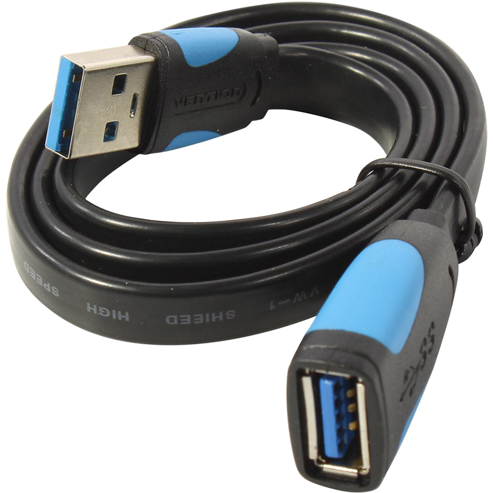 Кабель-удлинитель Vention USB 3.0 AM/AF - 0.5 м (VAS-A13-B050)