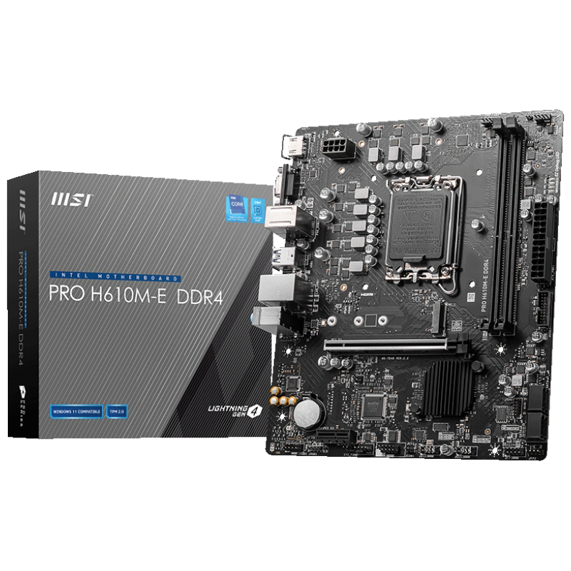 MSI PRO H610M-E DDR4