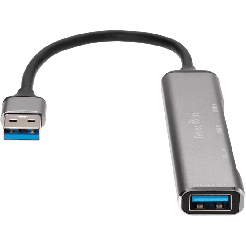 Мультифункциональный хаб Telecom USB 3.0 M/USB 3.0 F/3 x USB 2.0 F (TA308U)