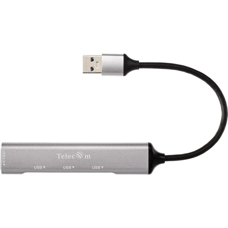 Мультифункциональный хаб Telecom USB 3.0 M/USB 3.0 F/3 x USB 2.0 F (TA308U)