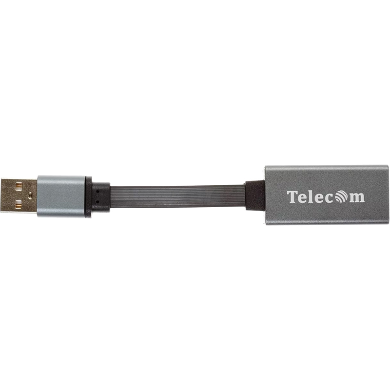 Адаптер Telecom USB 2.0 Type C M/2 x Jack 3.5 mm F (TA313U)